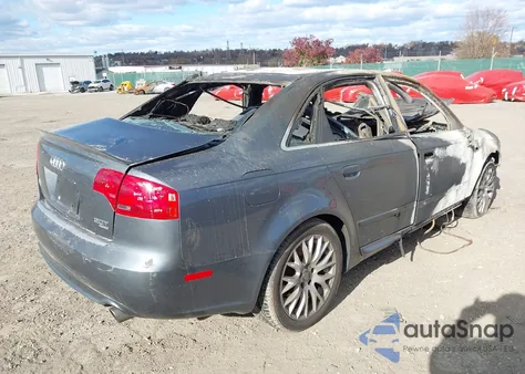 2008 Audi A4 2.0T/2.0T Special Edition из США, поврежденный, VIN WAUDF78EX8A132355